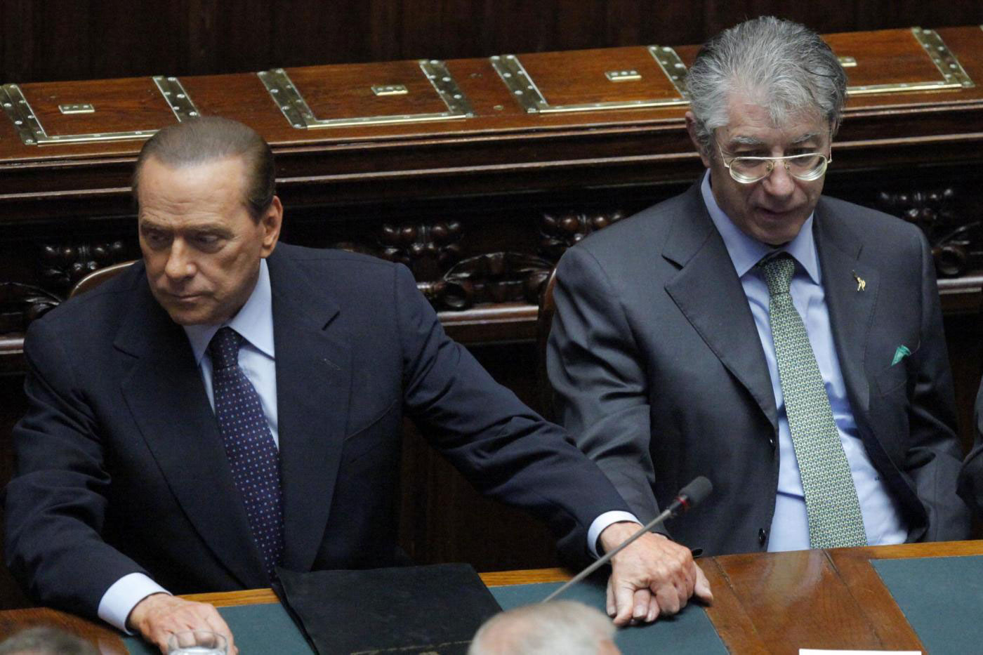 Berlusconi e Bossi