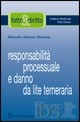 Responsabilità processuale e danno da lite temeraria