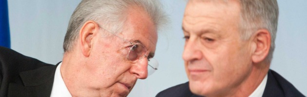 Mario Monti e Corrado Clini