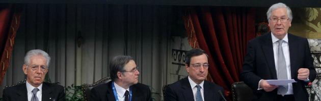Monti, Visco, Draghi e King
