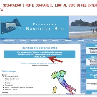 2- Il sito di Bandiera Blu dopo la telefonata del Fatto