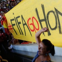 Mondiali, indigeni protestano a Brasilia
