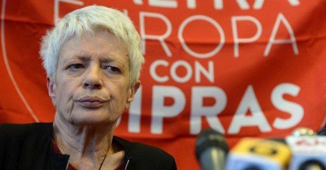 Tsipras, esclusi attaccano Barbara Spinelli: “In Europa grazie al nome del padre”