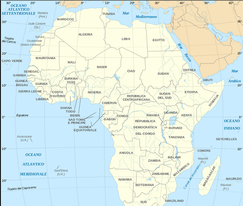 Africa-cartina