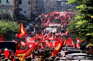 Manifestazione nazionale Cgil a Roma