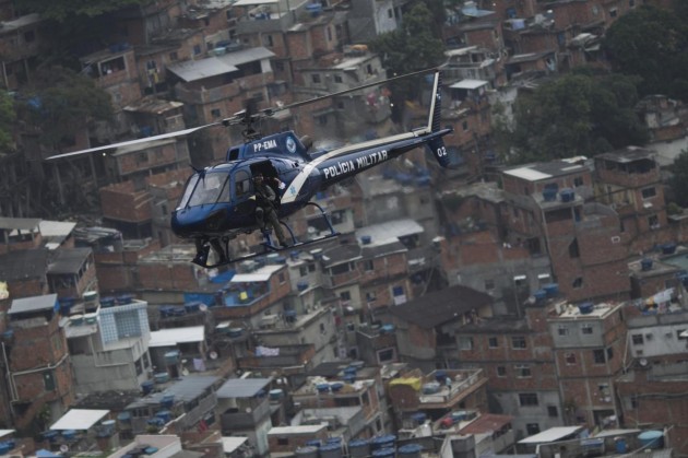 Operazioni della polizia nelle favelas