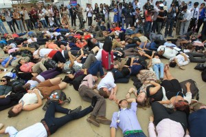 Proteste alla conferenza sul Clima di Lima