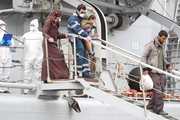 Salerno, nuovo sbarco di migranti