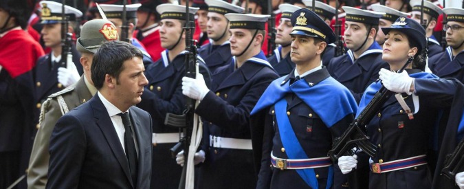 Governo e leva militare: il “comandante” Matteo Renzi esentato dal servizio