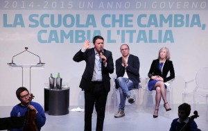 "La scuola che cambia, cambia l'Italia" con Matteo Renzi