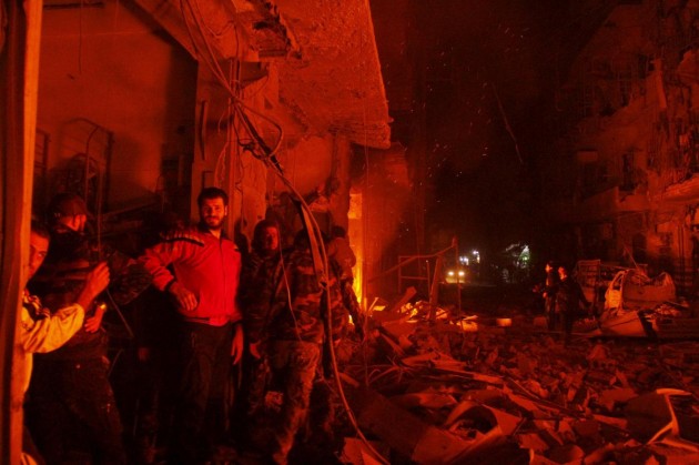 Siria, bombardamenti ad Aleppo