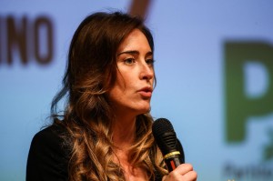 Maria Elena Boschi, interviene all'iniziativa del Partito Democratico di Torino "Cambiamo l'Italia".
