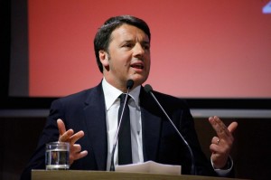 Visita del Premier Matteo Renzi al Salone del Mobile