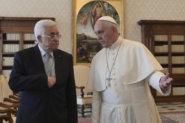 Papa Francesco riceve Mahmoud Abbas, Presidente dello Stato di Palestina