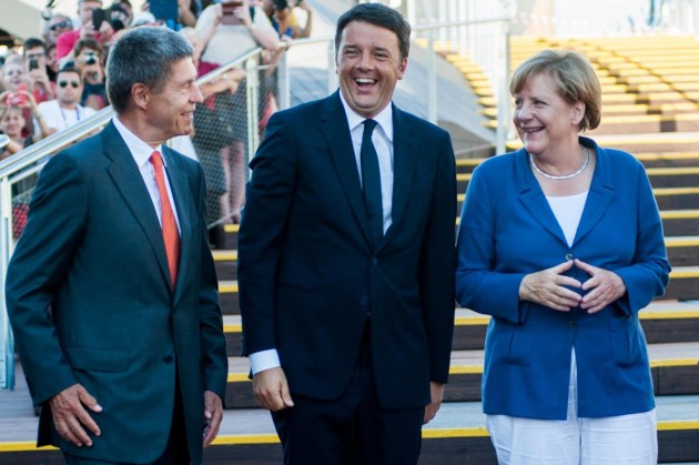 Angela Merkel visita Expo Milano 2015