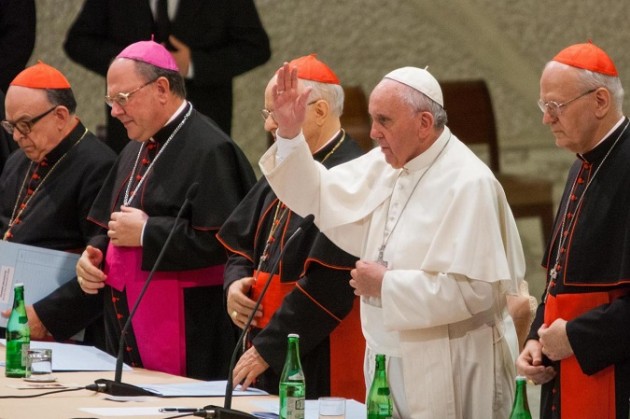 Papa Francesco a commemorazione del 50° Anniversario del Sinodo dei Vescovi