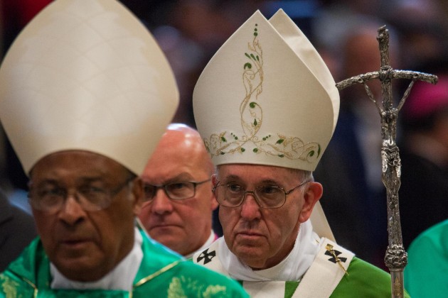 Papa Francesco celebra la Santa Messa per la conclusione del Sinodo Vescovi