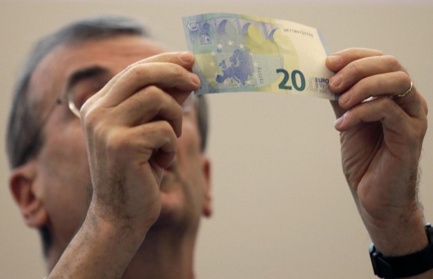 Presentazione della nuova banconota da 20 Euro