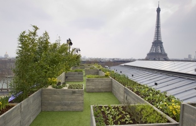 Parigi-tetto verde