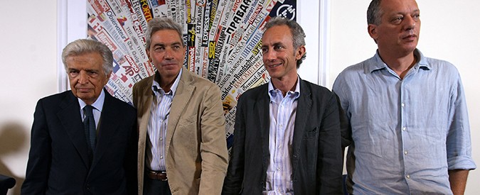 Presentazione del nuovo giornale "Il Fatto Quotidiano"