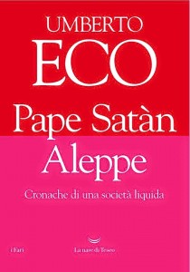 La nave di Teseo libro Eco Pape Satàn Aleppe