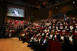Conferimento laurea honoris causa in "Comunicazione e Culture dei Media" a Umberto Eco