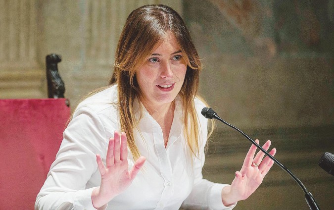 Protagonista - Il ministro delle Riforme, Maria Elena Boschi - LaPresse