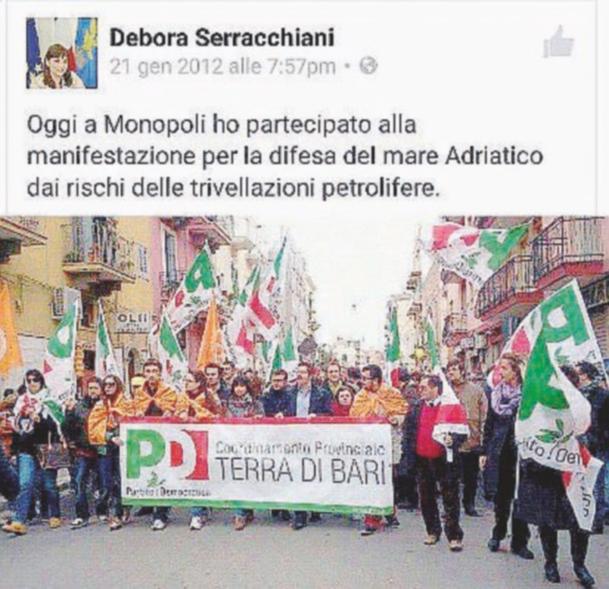 Il post della Serracchiani del 2012