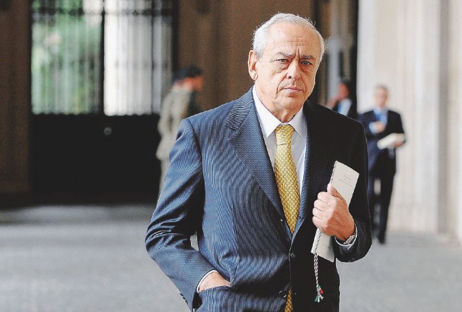 Il costruttore Francesco Gaetano Caltagirone. Sua figlia Azzurra è l’ex moglie di Pier Ferdinando Casini - Agf