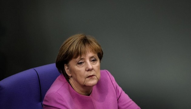 Germania, Angela Merkel al Bundestag di Berlino