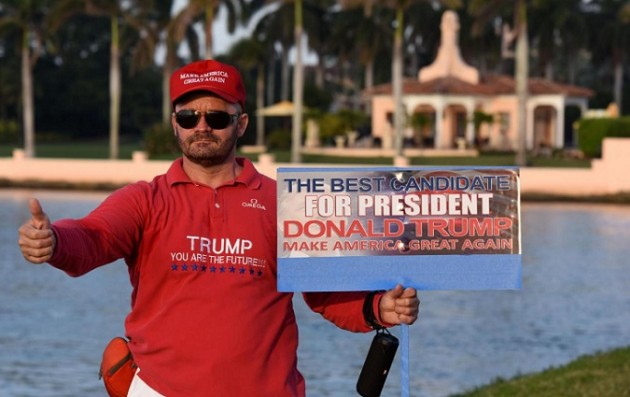 Usa 2016, sostenitori di Donald Trump in Florida