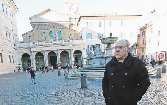 A Trastevere - Carlo Verdone, 65 anni, regista, attore, sceneggiatore romano - Ansa