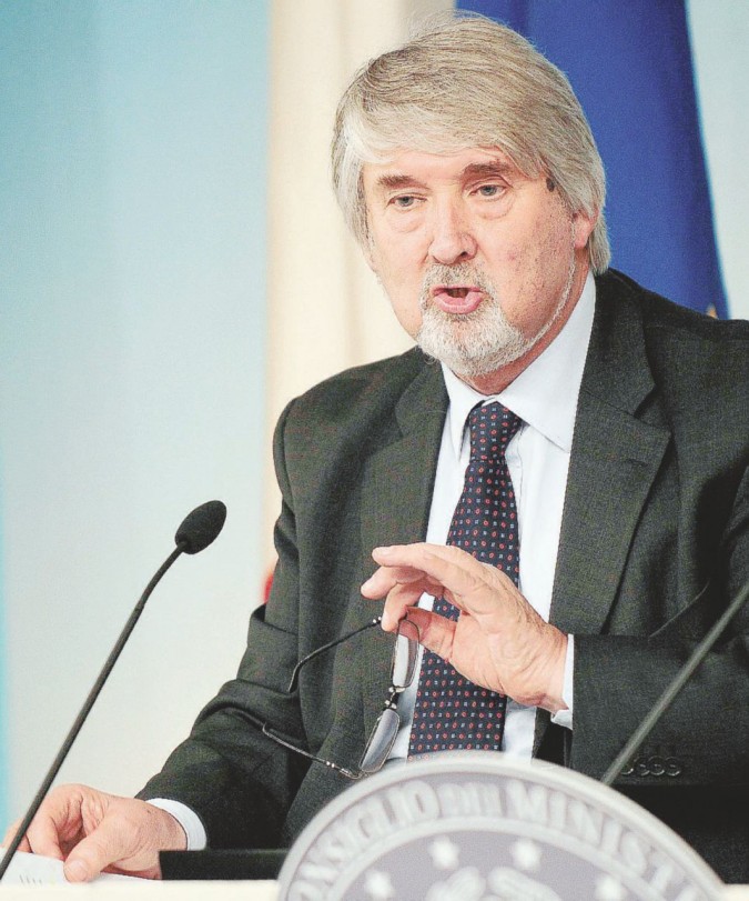 Lavoro - Il ministro Giuliano Poletti - LaPresse