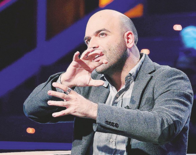 Autore di Gomorra - Lo scrittore Roberto Saviano - Ansa