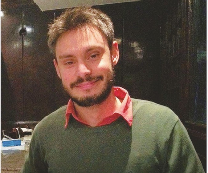 Il ricercatore ucciso Giulio Regeni che ha perso la vita  a Il Cairo