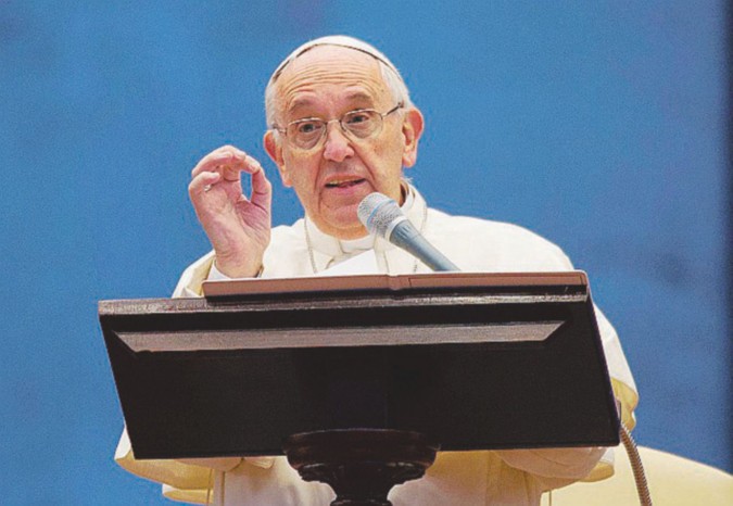 Il Pontefice - Papa Bergoglio - LaPresse