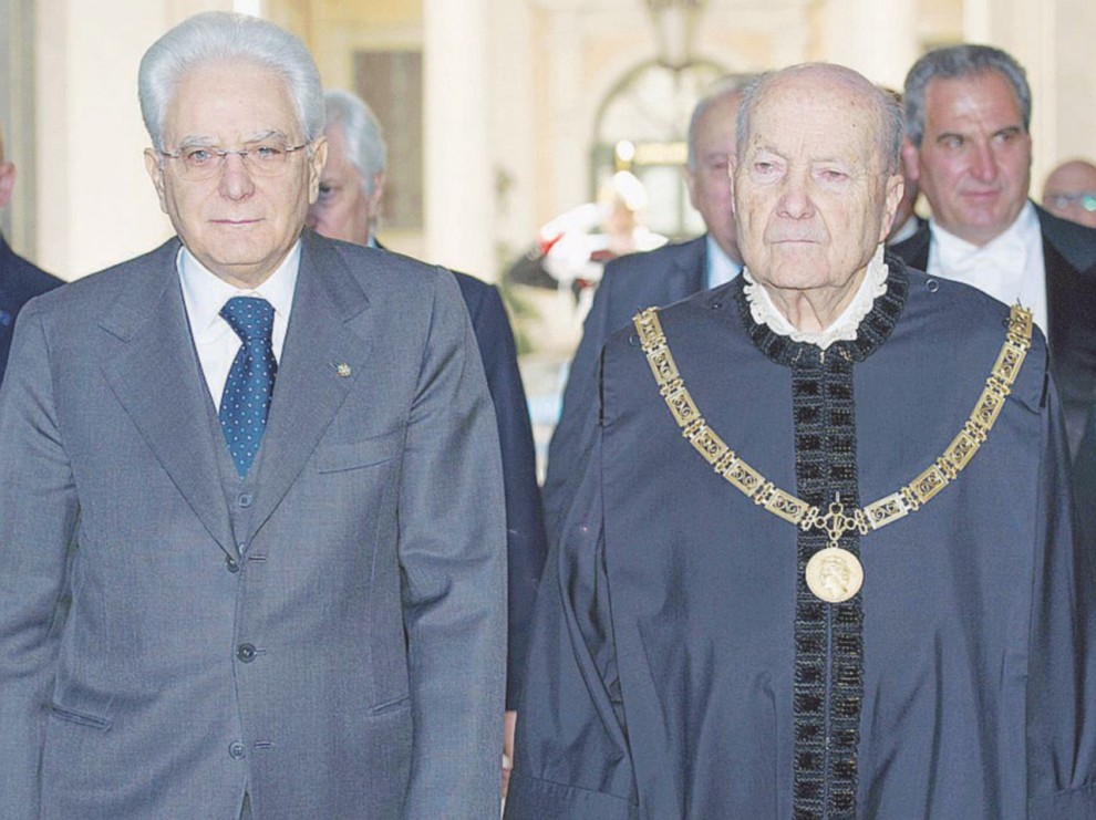 Alte cariche - Sergio Mattarella e Paolo Grossi - Ansa