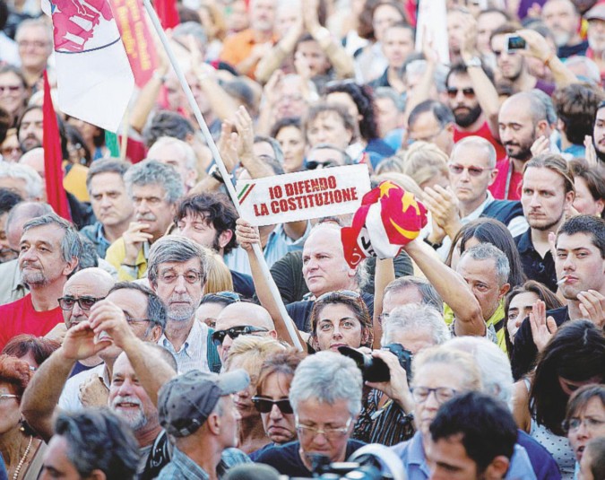 “La Costituzione è perfetta. Basterebbe farla applicare”