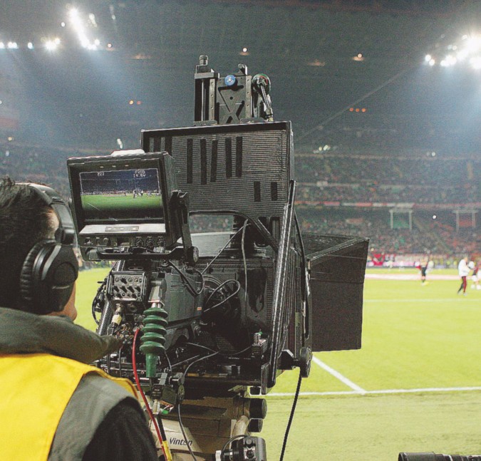 Una telecamera su un campo di Serie A  - LaPresse