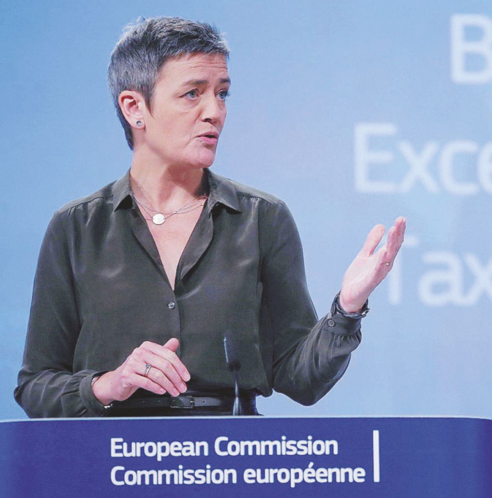 Danese - Il commissario alla Concorrenza Margrethe Vestager - Ansa