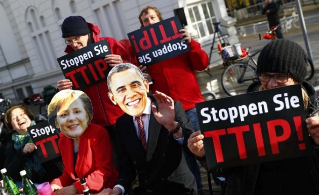 Germania, proteste per la visita di Obama ad Hanover