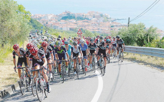 Giro d'Italia 2016, Tappa 4 Catanzaro-Praia a Mare