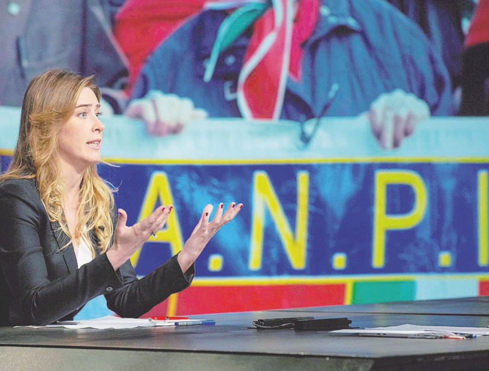 Maria Elena Boschi ospite a "In Mezz'Ora"