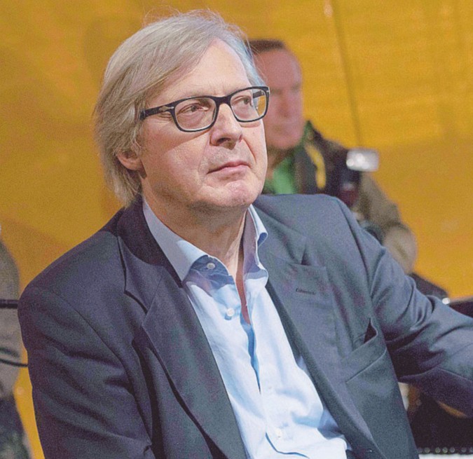 - Il critico Vittorio Sgarbi - LaPresse