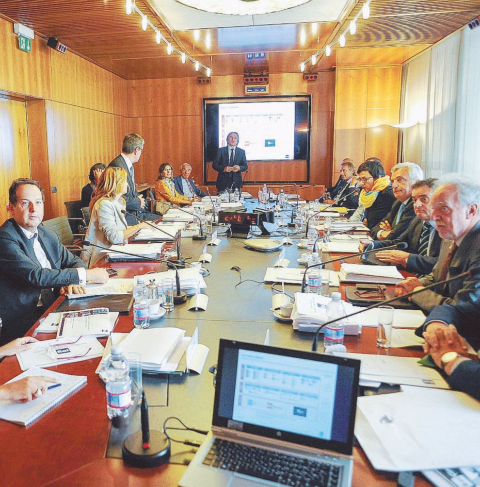 Vertici  -  Il consiglio di amministrazione di Viale Mazzini -  Ansa