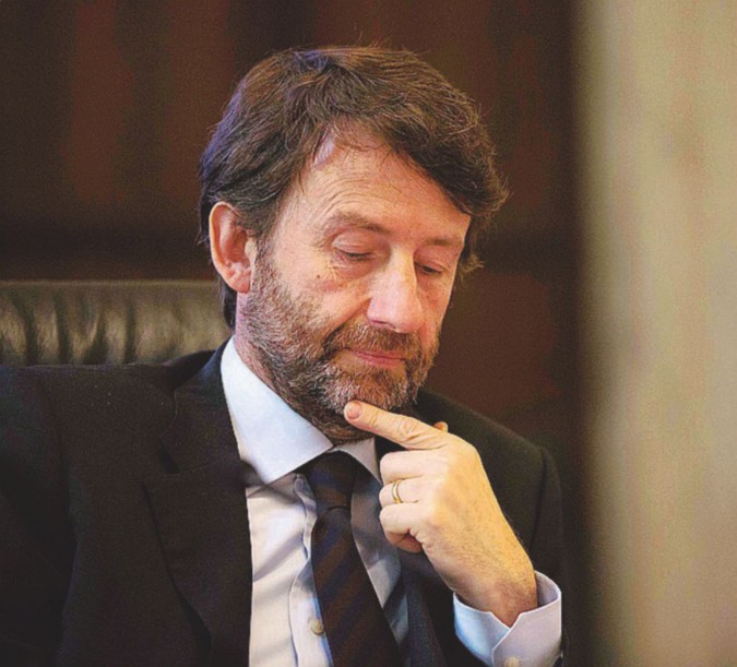 Lo sberleffo - Il ministro Dario Franceschini diceva: “Nessuno merita di passare da Calamandrei a Calderoli” - LaPresse