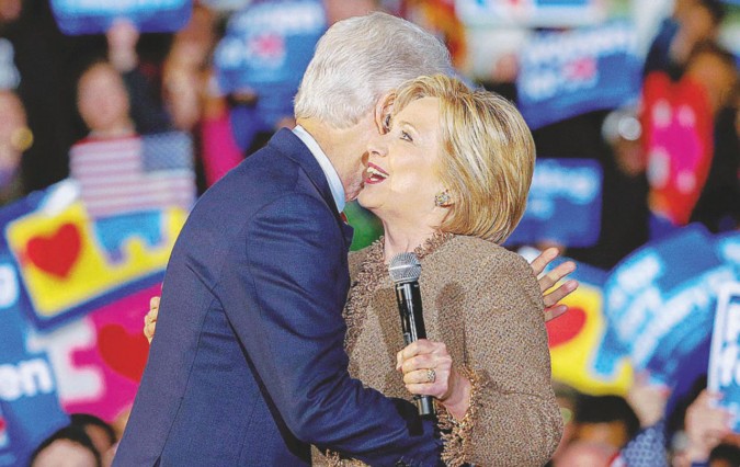 Hillary Clinton campaigns in Columbia, South Carolina