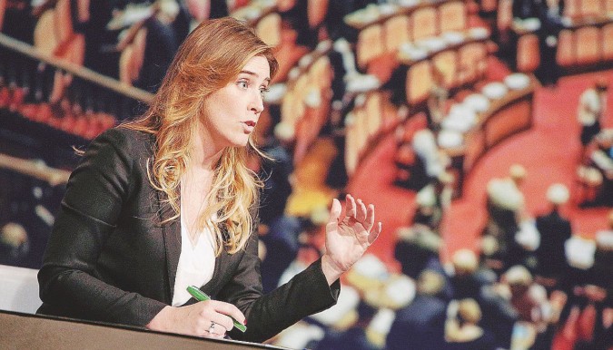 Riformatrice - Il ministro per le Riforme Maria Elena Boschi ha risposto a un’interrogazione alla Camera - Ansa