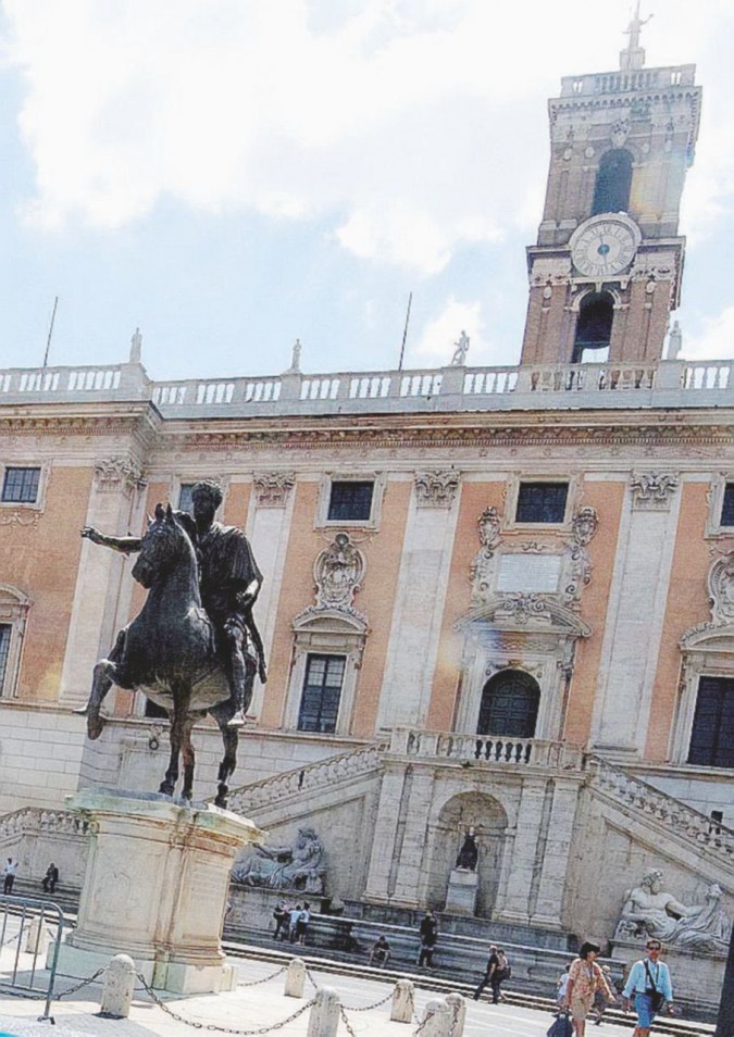 Il palazzo del Campidoglio - Ansa