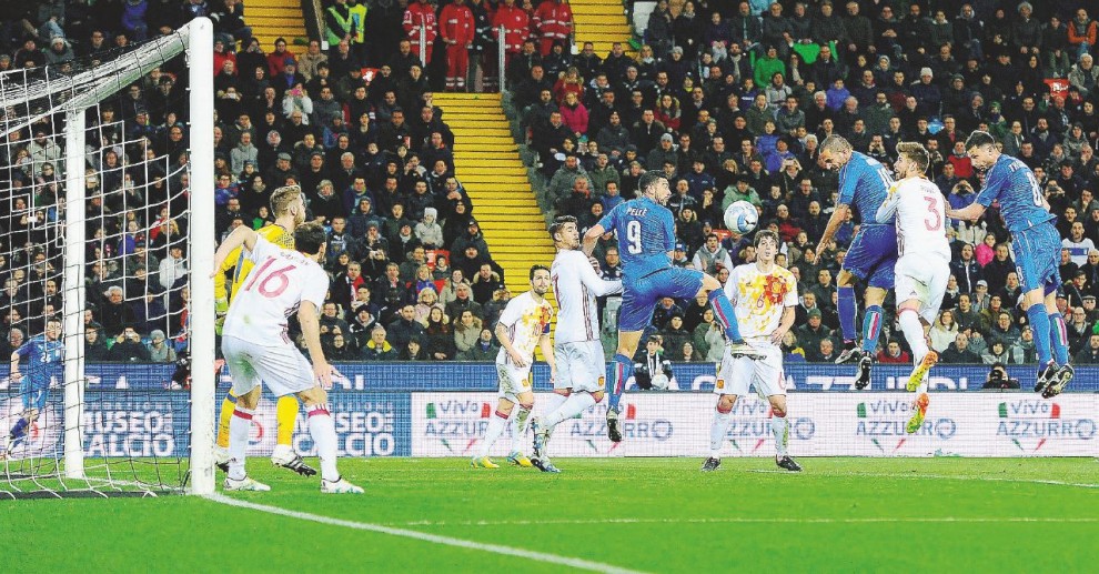 L’ultimo match - L’amichevole tra Italia e Spagna, giocata il 24 marzo scorso allo stadio di Udine è finita 1-1 (di Insigne e Aduriz  le reti) - Ansa